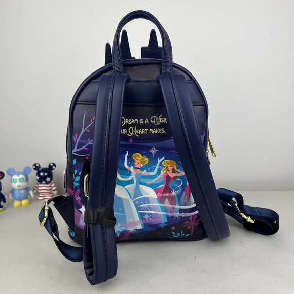 Loungefly Disney Cinderella Castle Series Mini Backpack main image 7